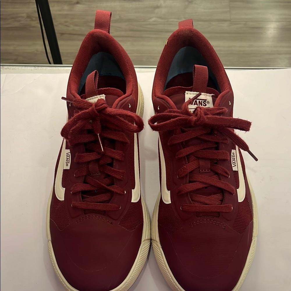 Vans Red Sneakers Classic Suede Style